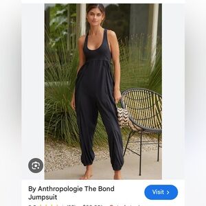 Anthropologie - The Bond Jumpsuit - Brand new - Black - XS -sold out online